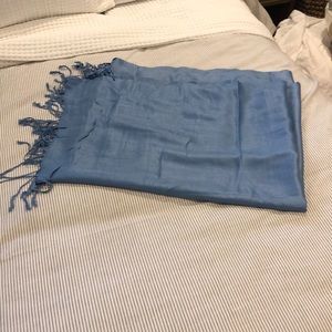 Blue shawl